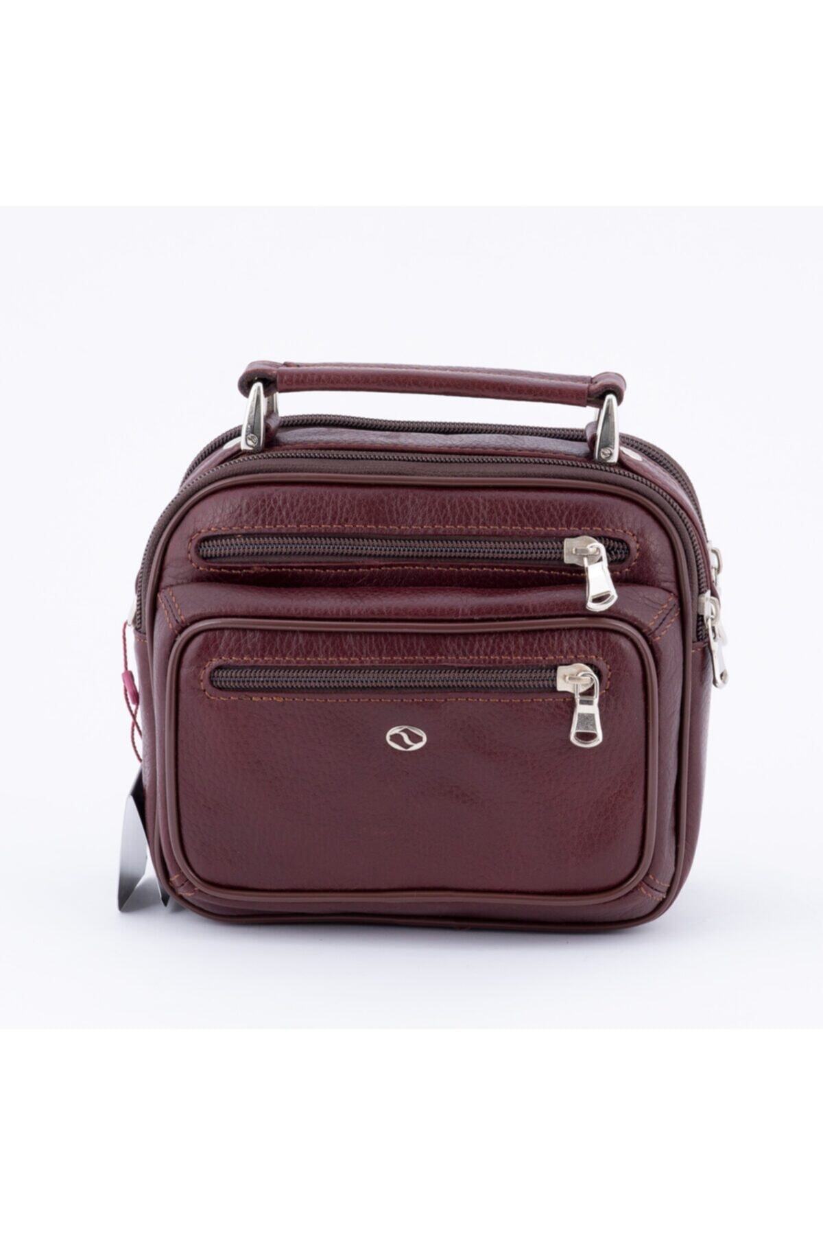 Seçkin Çanta 127 Model Hakiki Der Yatay Basın Çantası