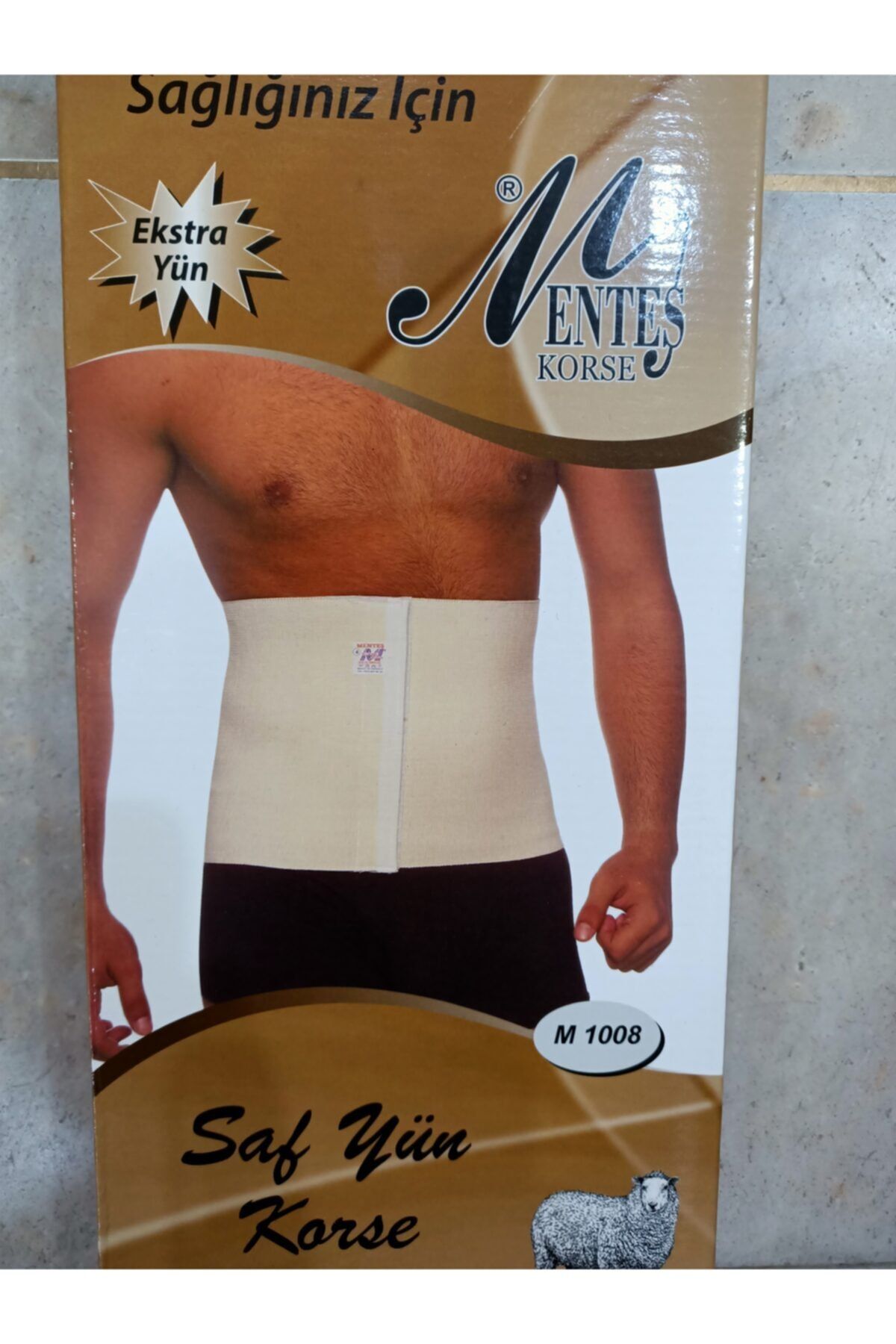 Menteş Korse Menteş Unisex Cırtlı Korse
