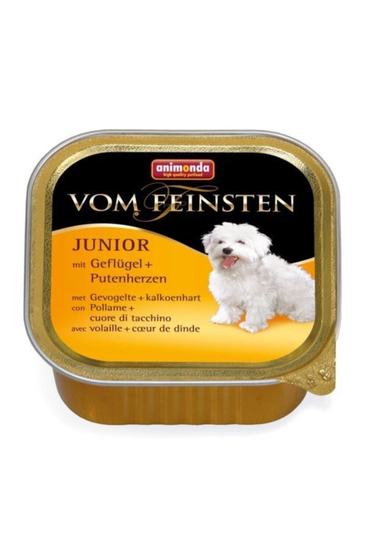 Animonda Vom F. Kümes Hayvanlı  Hindi Yürekli Yavru Köpek Konserve 150 gr
