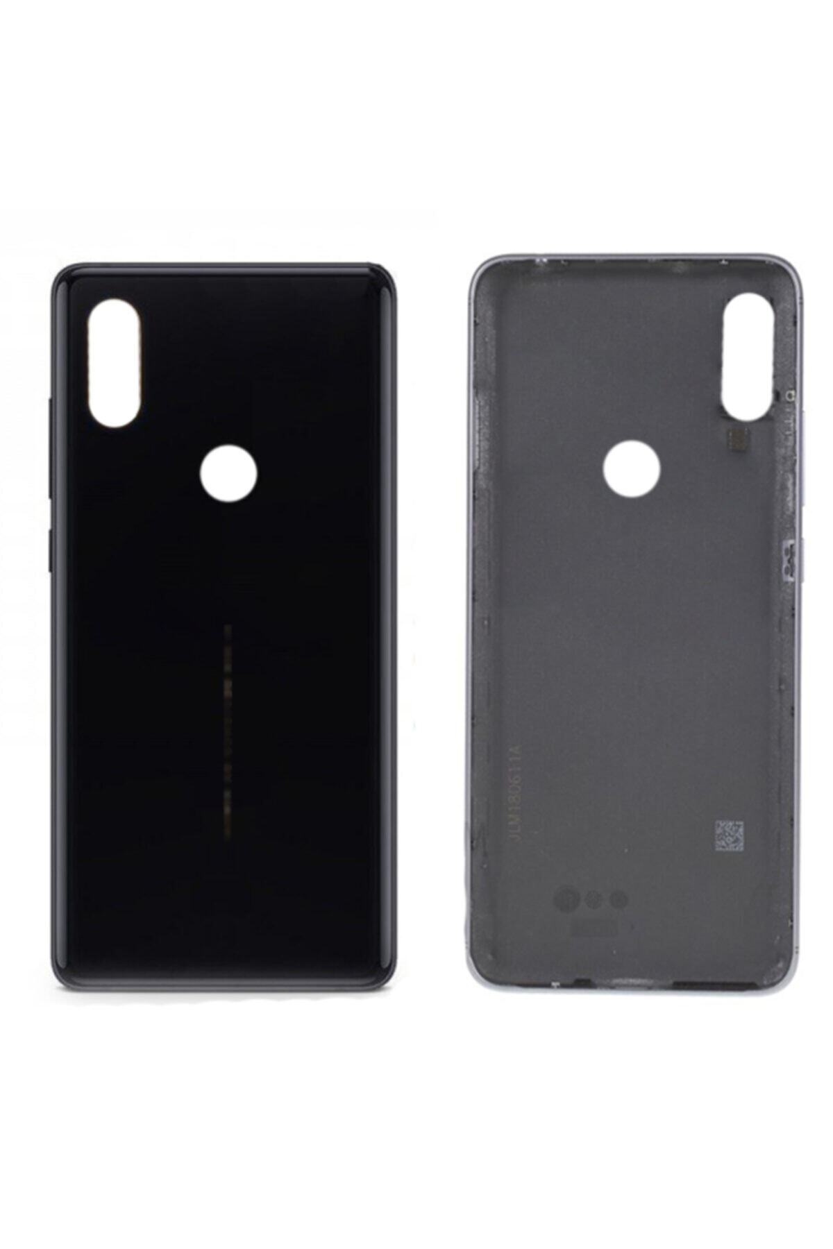 Ally Mobile Xiaomi Mix 2s Arka Pil Batarya Kapağı-siyah