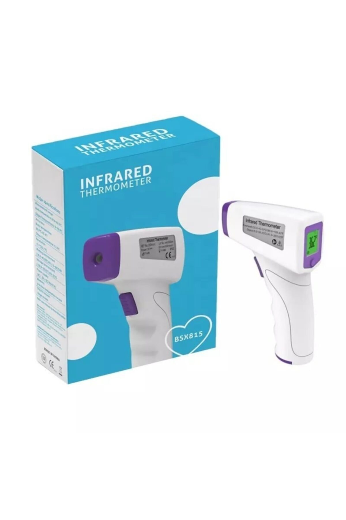 BSX Temassız Ateş Ölçer - Dijital Termometre 815