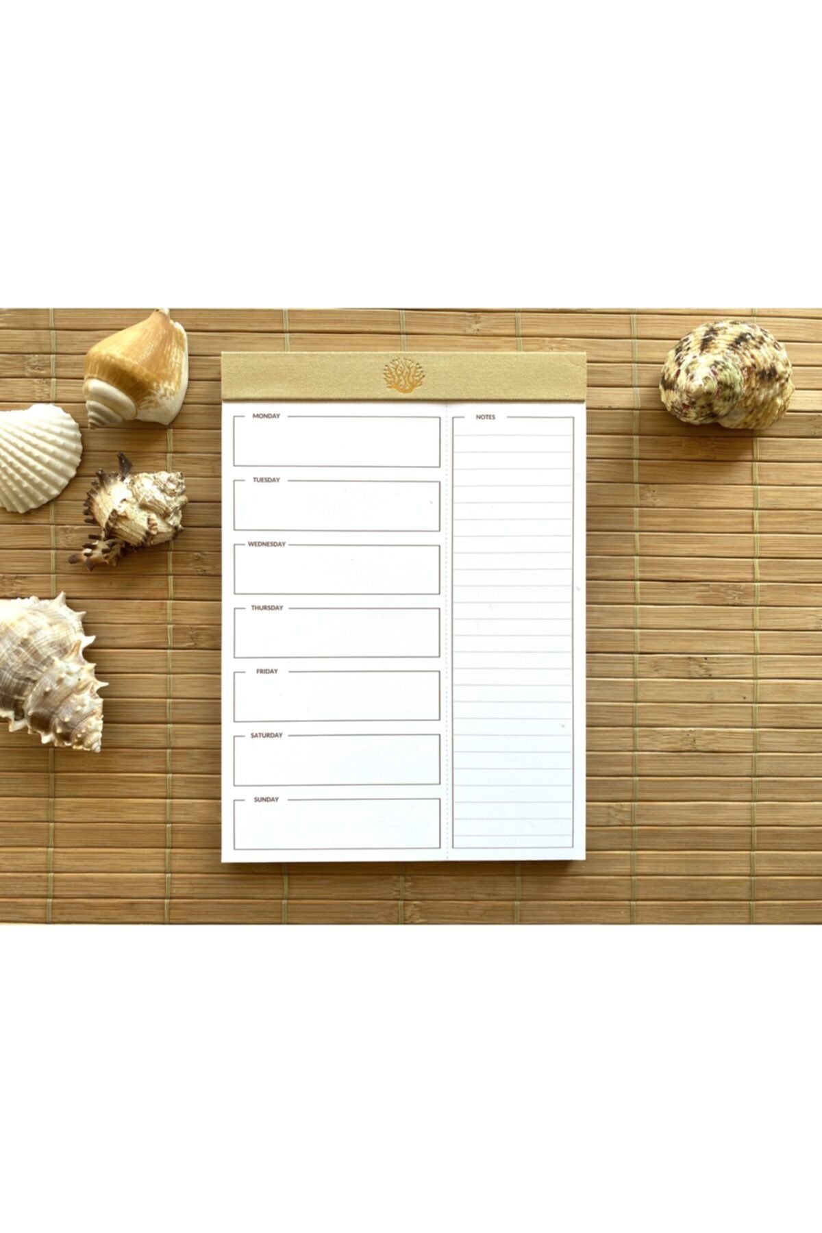 DAY BAY DESIGN Grace Haftalık Planner