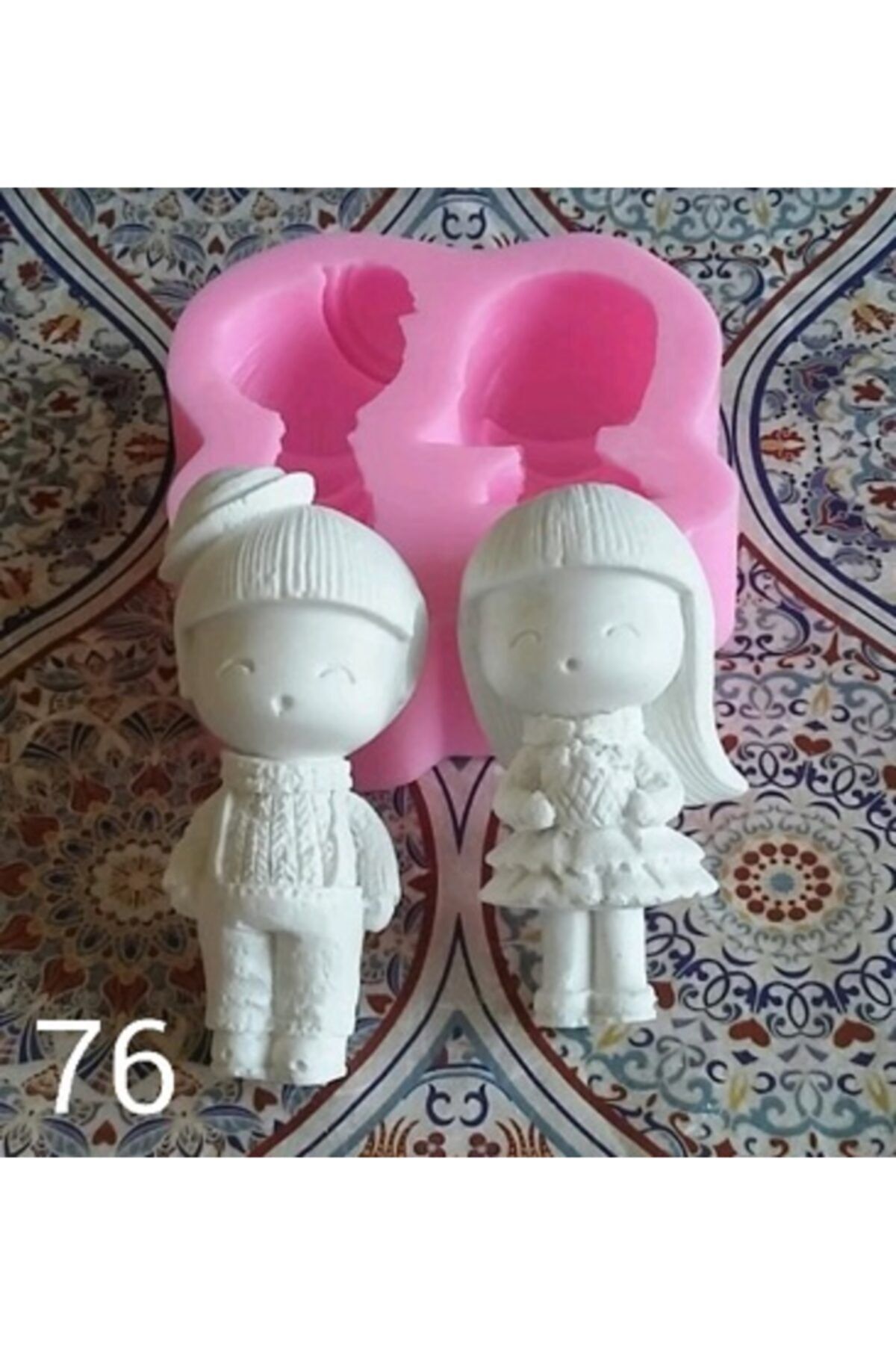 Altınyapı Hobi Market 76. Kız Erkek Silikon Kalıp
