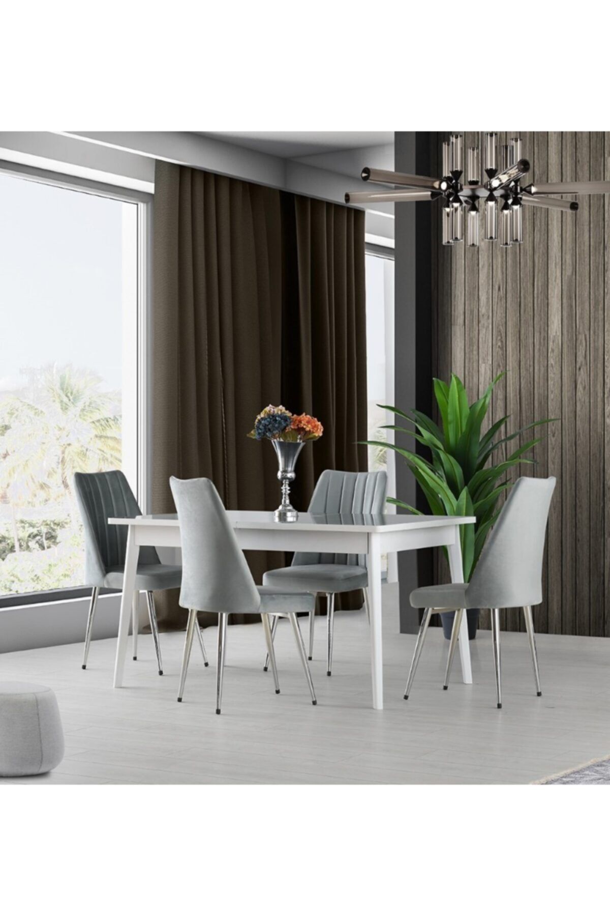 Aydınev Aspendos Mdf Masa 6 Sandalye