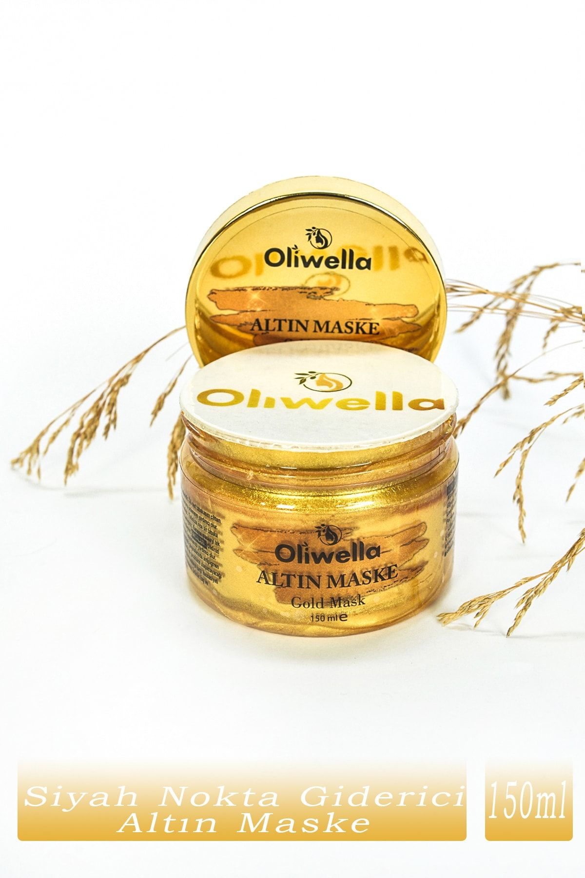 OLİWELLA Altin Maske Soyulabilir Altın Özlü Gözenek Sıkılaştırıcı Gold Mask Siyah Nokta Gideriçi 150 Ml