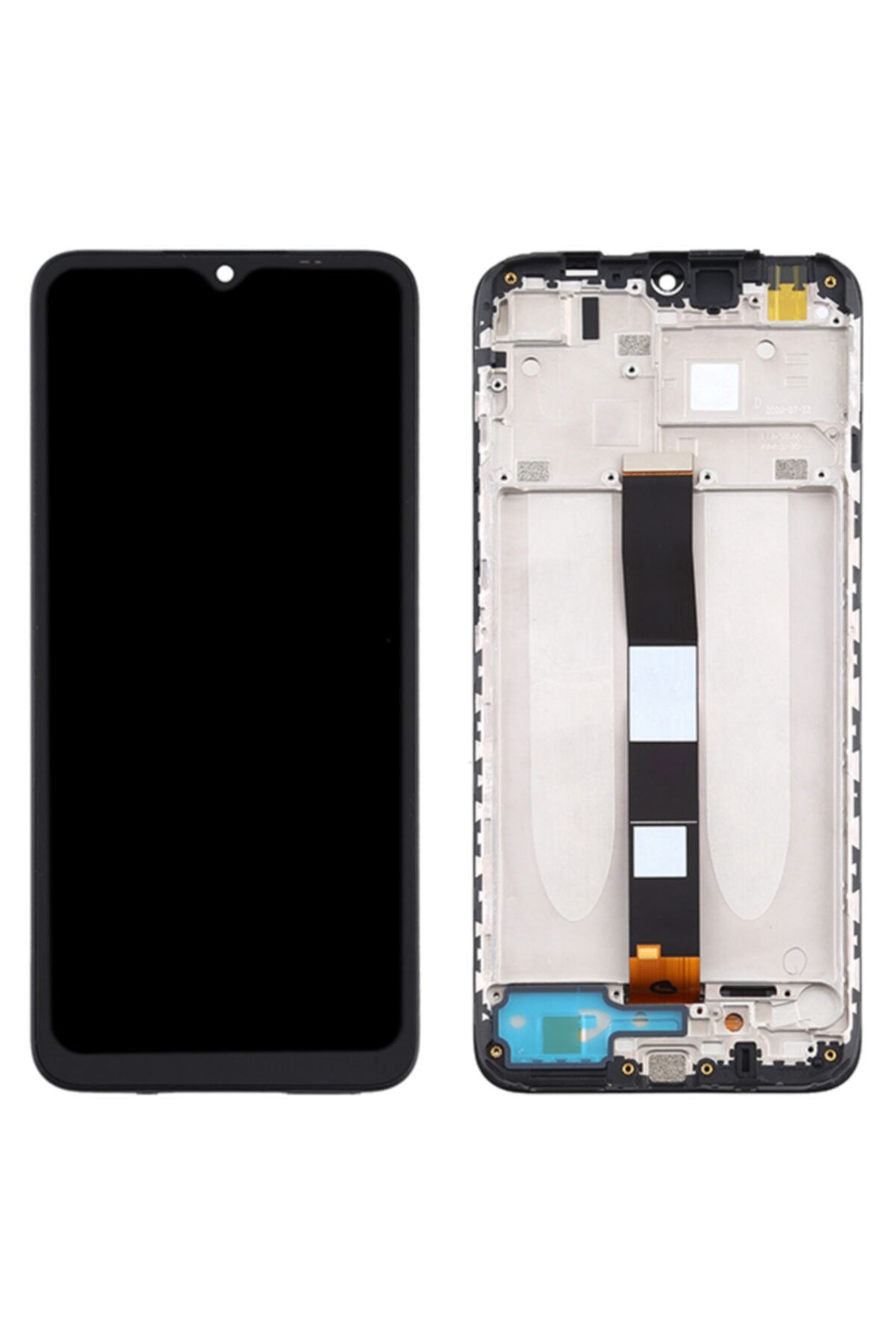 Ally Mobile Xiaomi Redmi 9a Redmi 9c Uyumlu Lcd Ekran Dokunmatik Touch Çıtalı Full Siyah