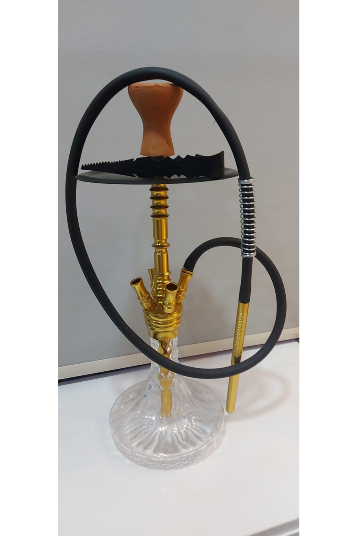 altindagticaret Gold Nargile Set