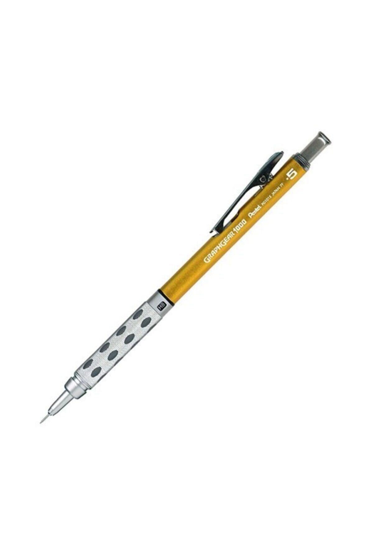 Pentel Graphgear 1000 0.5mm Mekanik Kurşun Kalem Altın