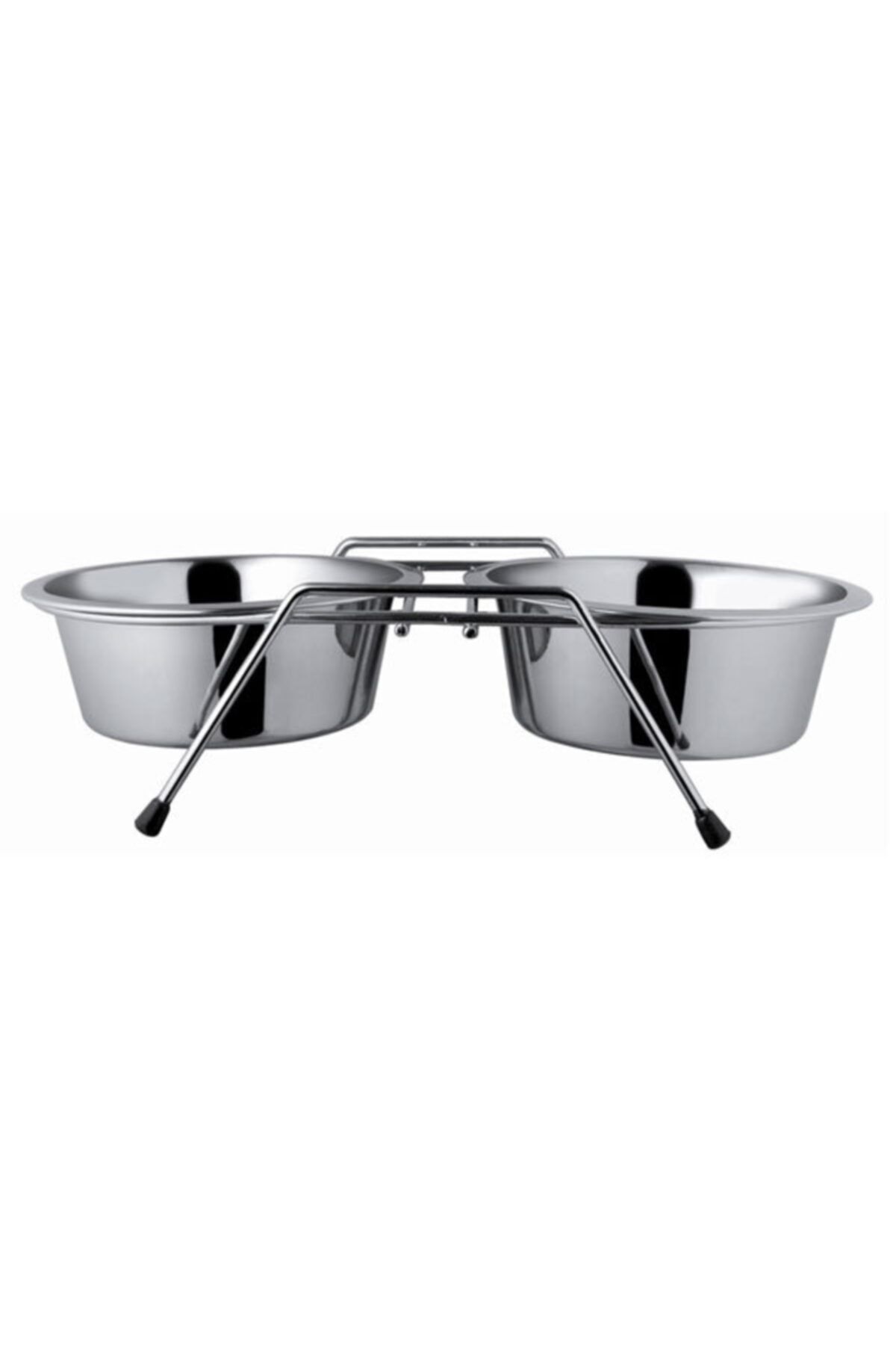 Eurodog Ddwf2bcp 3qt Ayaklı Ikili Metal Mama Kabı Ø25 Cm