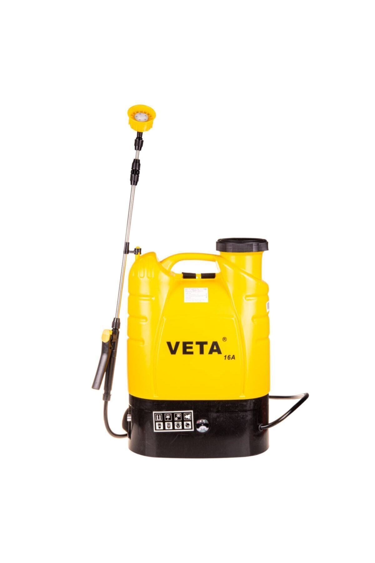 Veta 16a Akülü Şarjlı İlaçlama Makinası 16 Lt 12 V