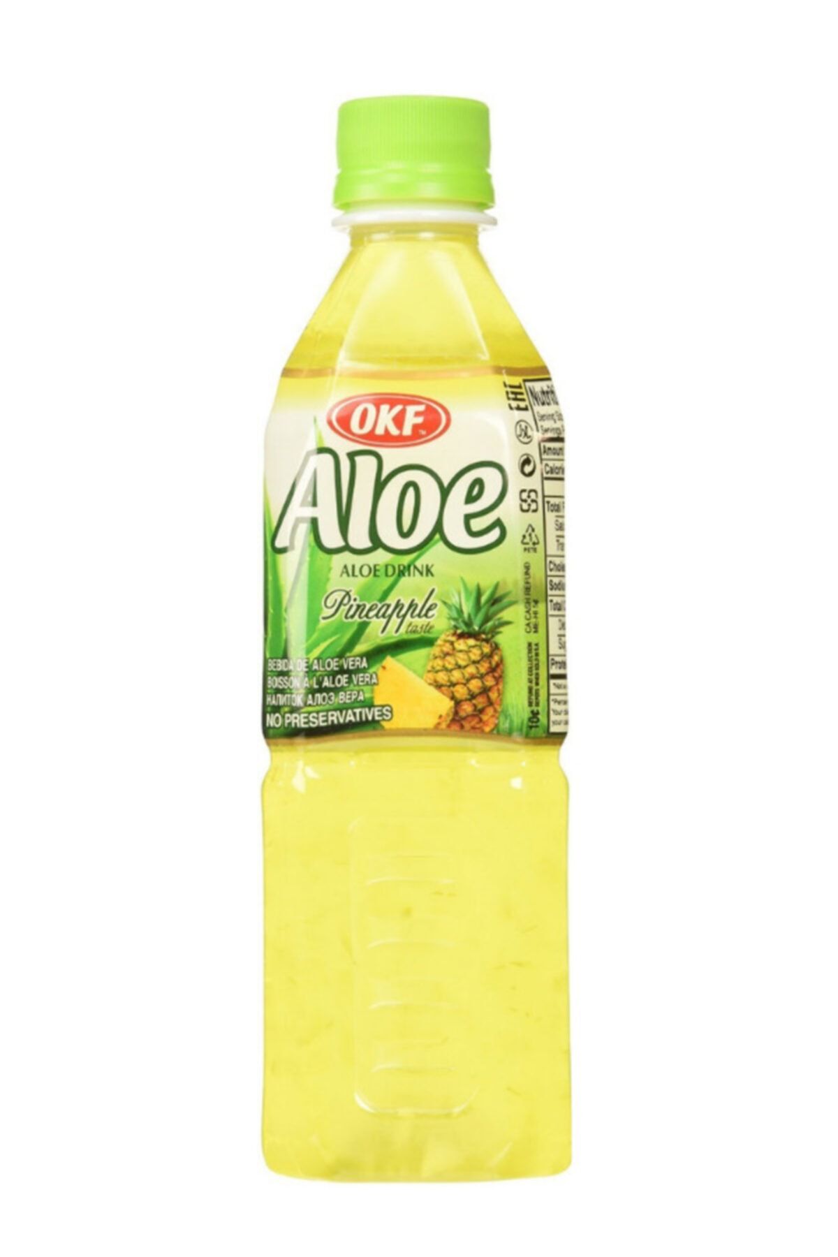 Okf Aloe Ananas Suyu Yeni Nesil Içeçek 500 Ml