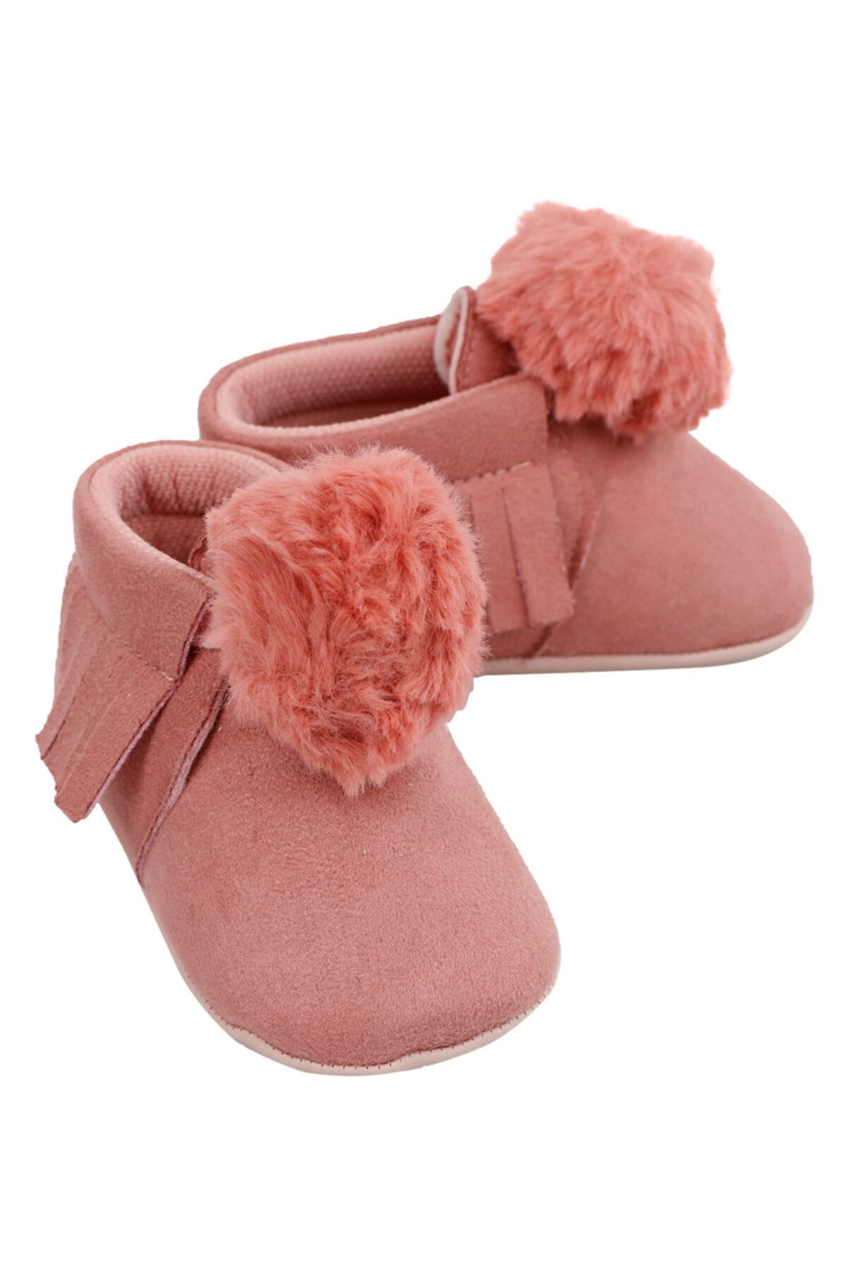 Albimama Civil Baby Kız Bebek Patik Ayakkabı 17-19 Numara Pembe