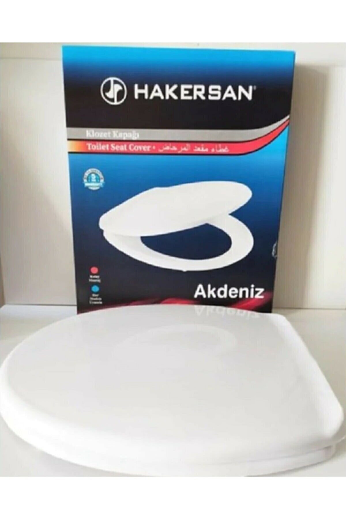 hakersan Beyaz Klozet Kapağı