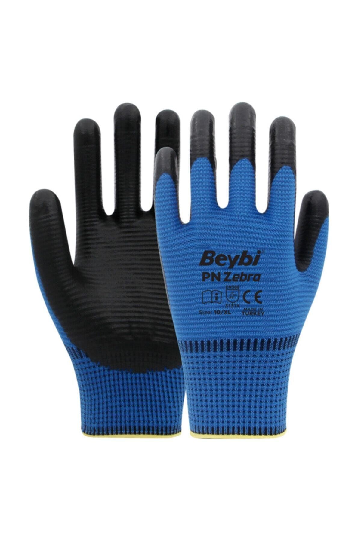 Beybi Pn Zebra Mavi 9 Beden 12 Çift