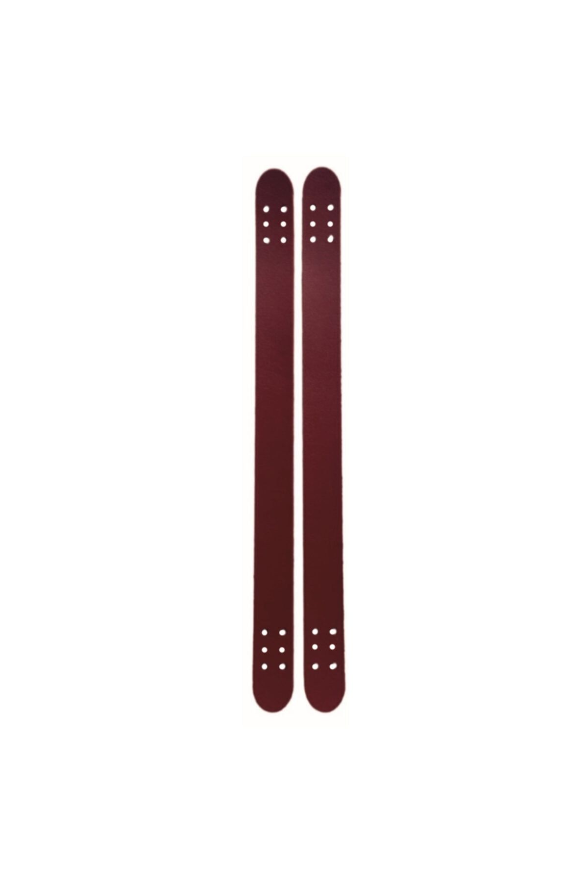 saray lazer Deri Kulp Çanta Dikmeli Model - 60x2.5 - Kırmızı - 20 Çift
