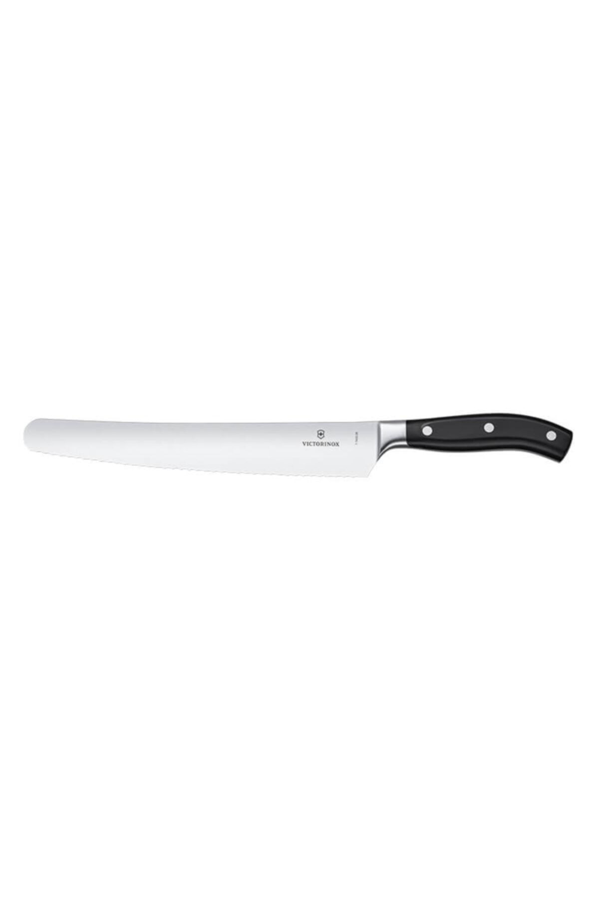 Victorinox 7.7433.26g Dövme Çelik Siyah 26 Cm Ekmek & Pasta Bıçağı