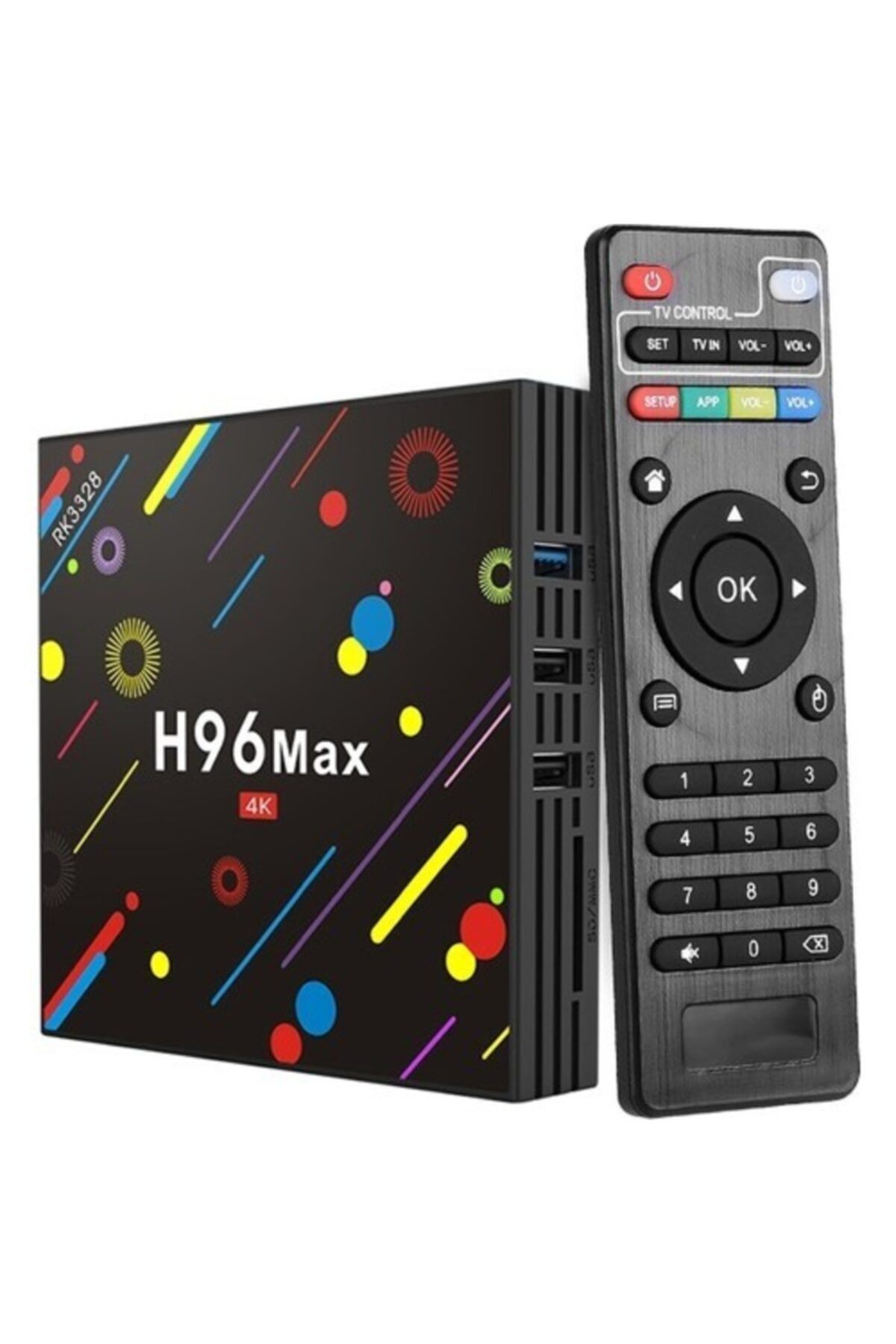 SIGHTZER 4k Ultra Hd Android Tv Box H96 Max Ram:4gb Rom:64gb Android 7.1 Rk3328 H96max