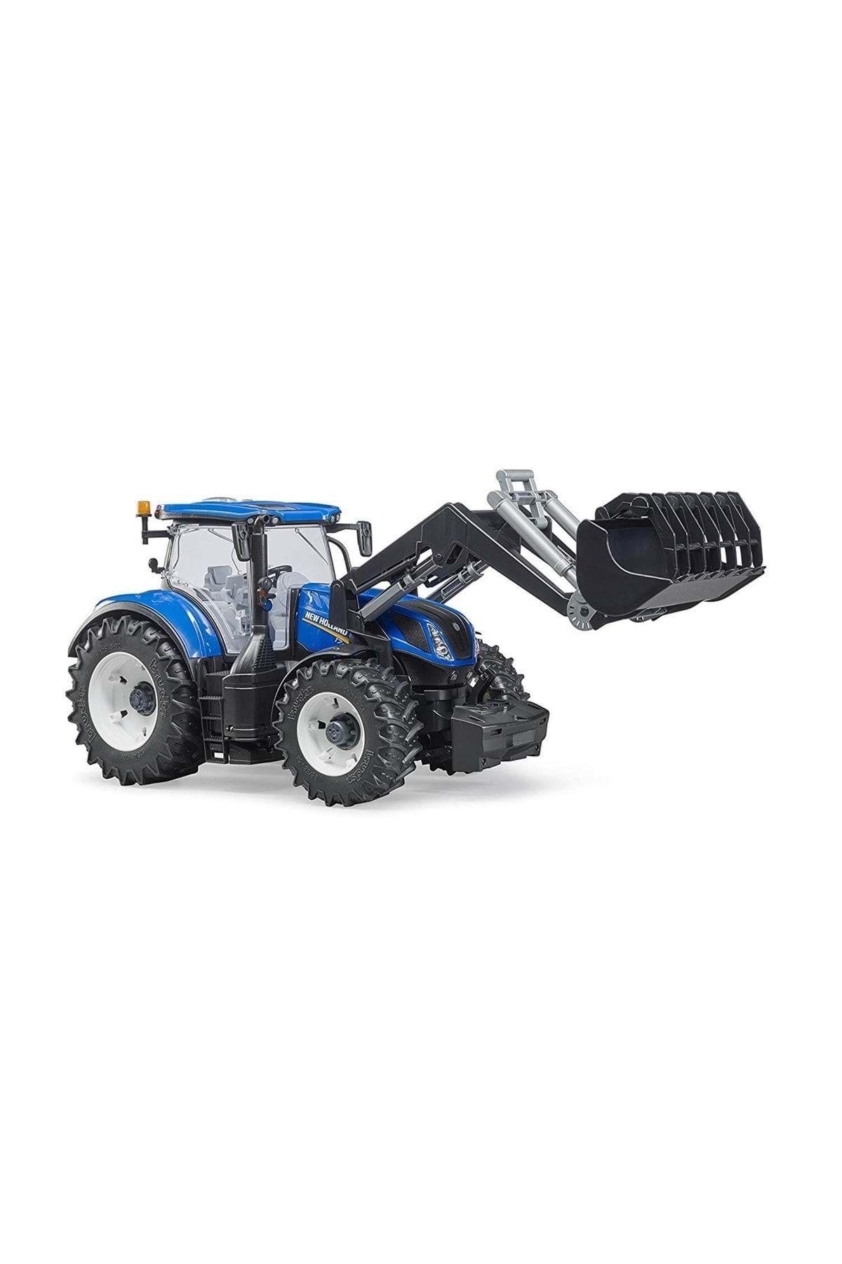 Bruder -03121 Holland T7.315 Kepçeli Traktör
