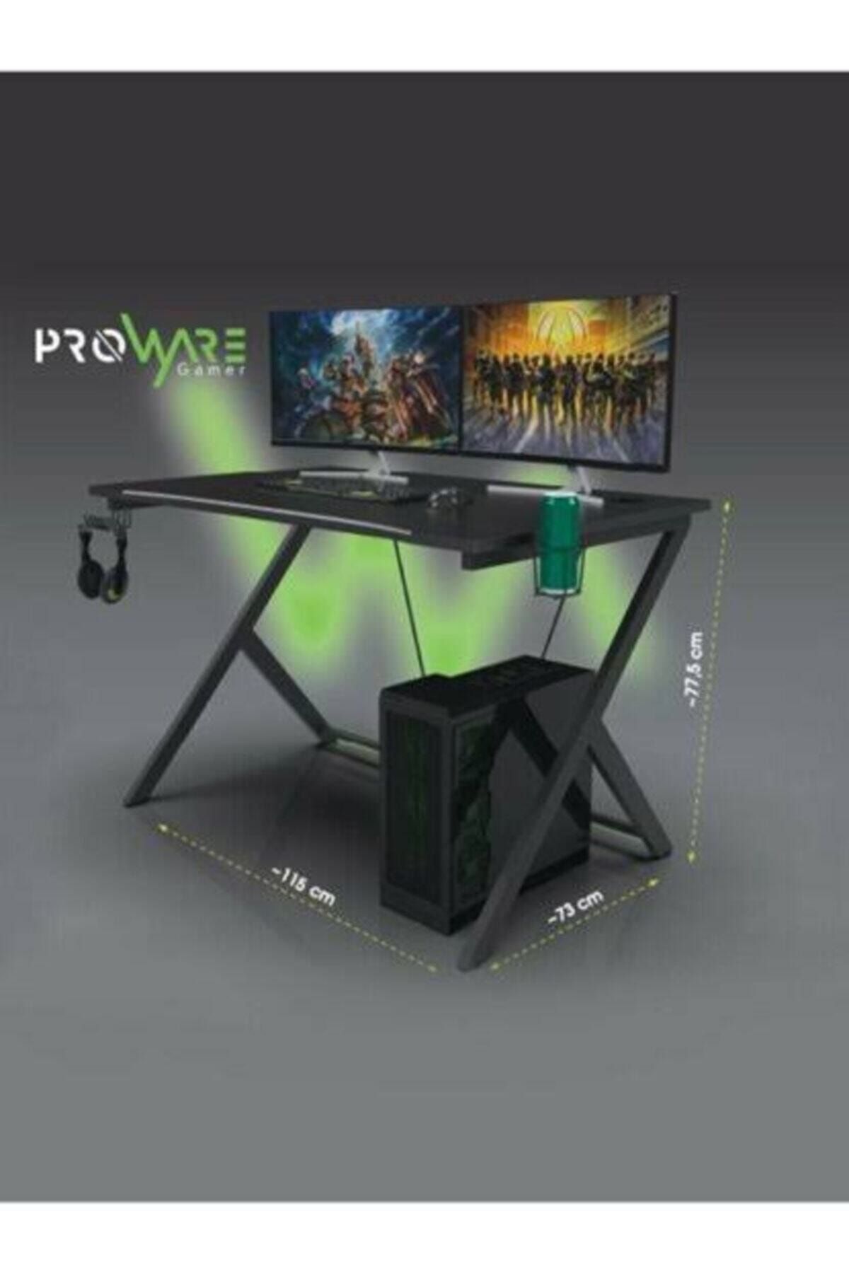 Proware Gamer 7402 Profosyonel Oyuncu Masası