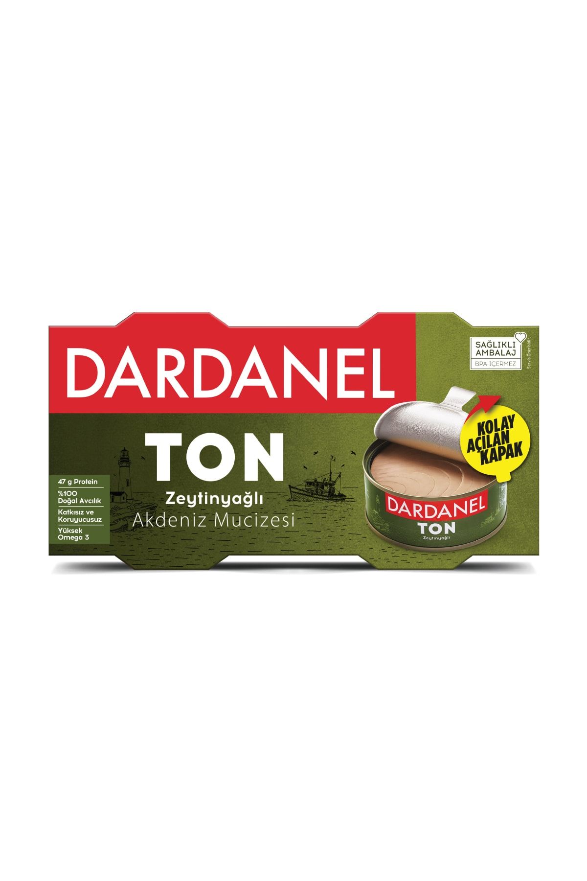 Dardanel Zeytinyağlı Ton Balığı 2x150g