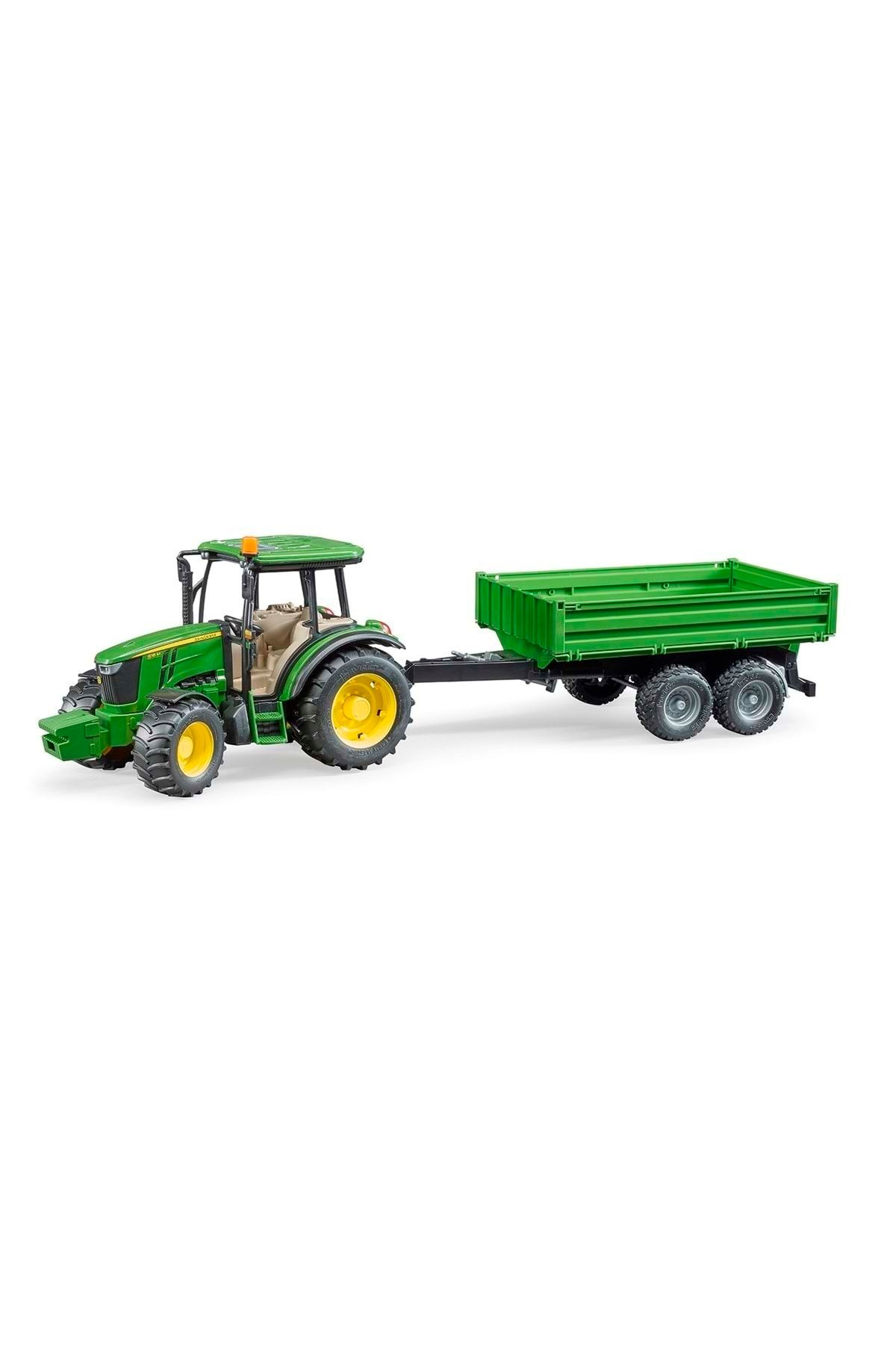 Bruder 2108 John Deere 5115m Traktör&amp Römork
