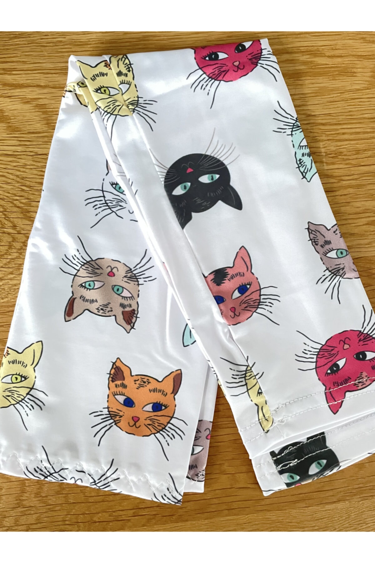 blondishbabe Kedi Desenli Kolluk- Armsleeves