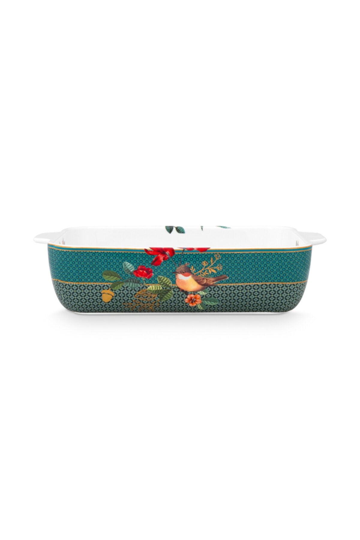 Pip Studio Winter Wonderland Dikdörtgen Fırın Kabı 27.5x18.5x6.5 Cm