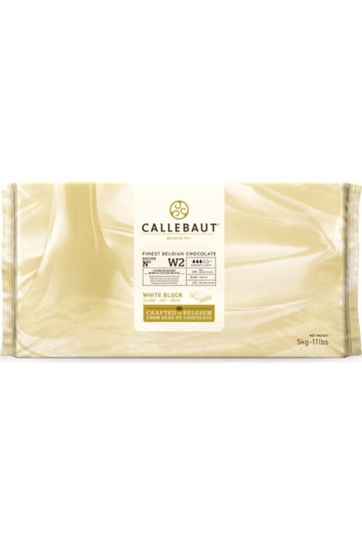Callebaut Beyaz W2 5 kg Blok Çikolata
