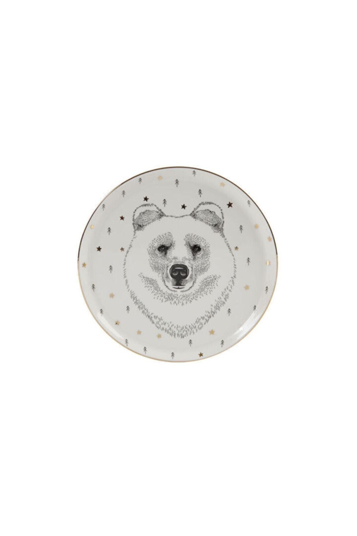 Porland Forest Bear Düz Tabak 20cm