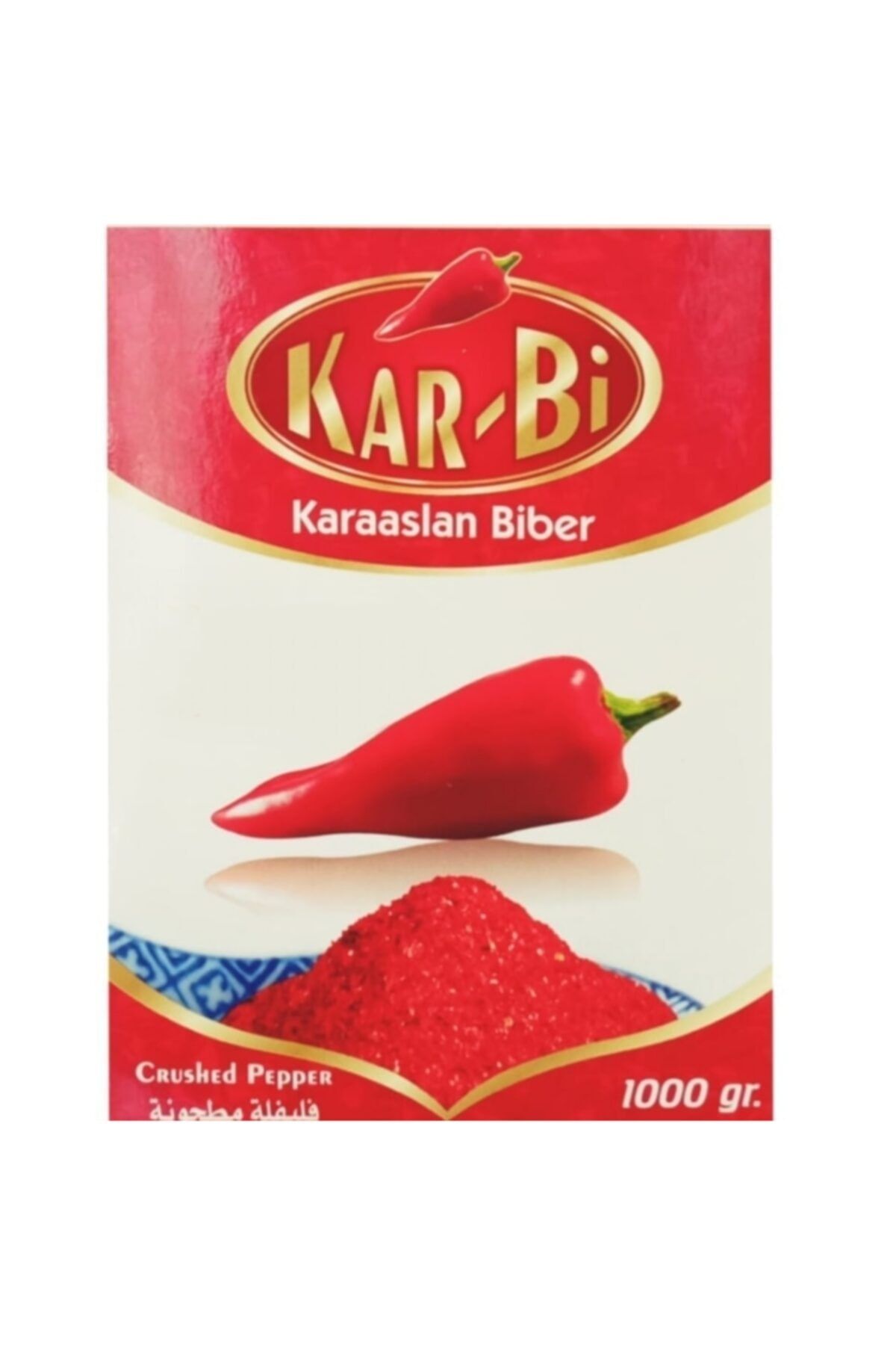 KARAASLANKARBİ Acı Kırmızı Toz Biber 1 kg