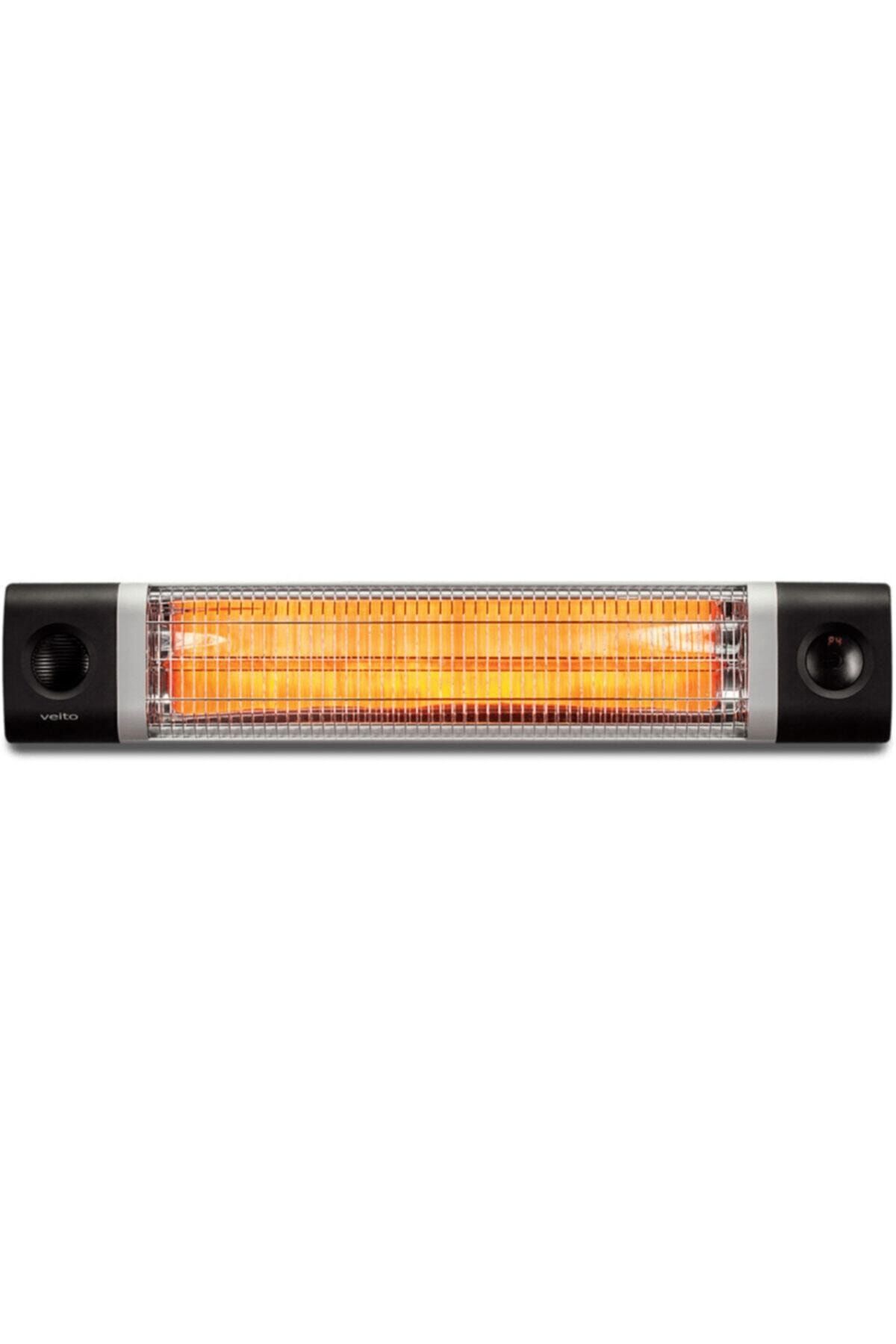 Veito Ch2500 Rw Karbon Infrared Kumandalı Isıtıcı Siyah