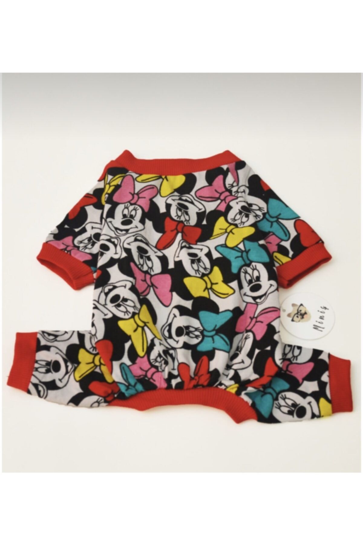 MİNİŞ PET BUTİK Köpek Kıyafeti Minnie Mouse Tulum Modeli