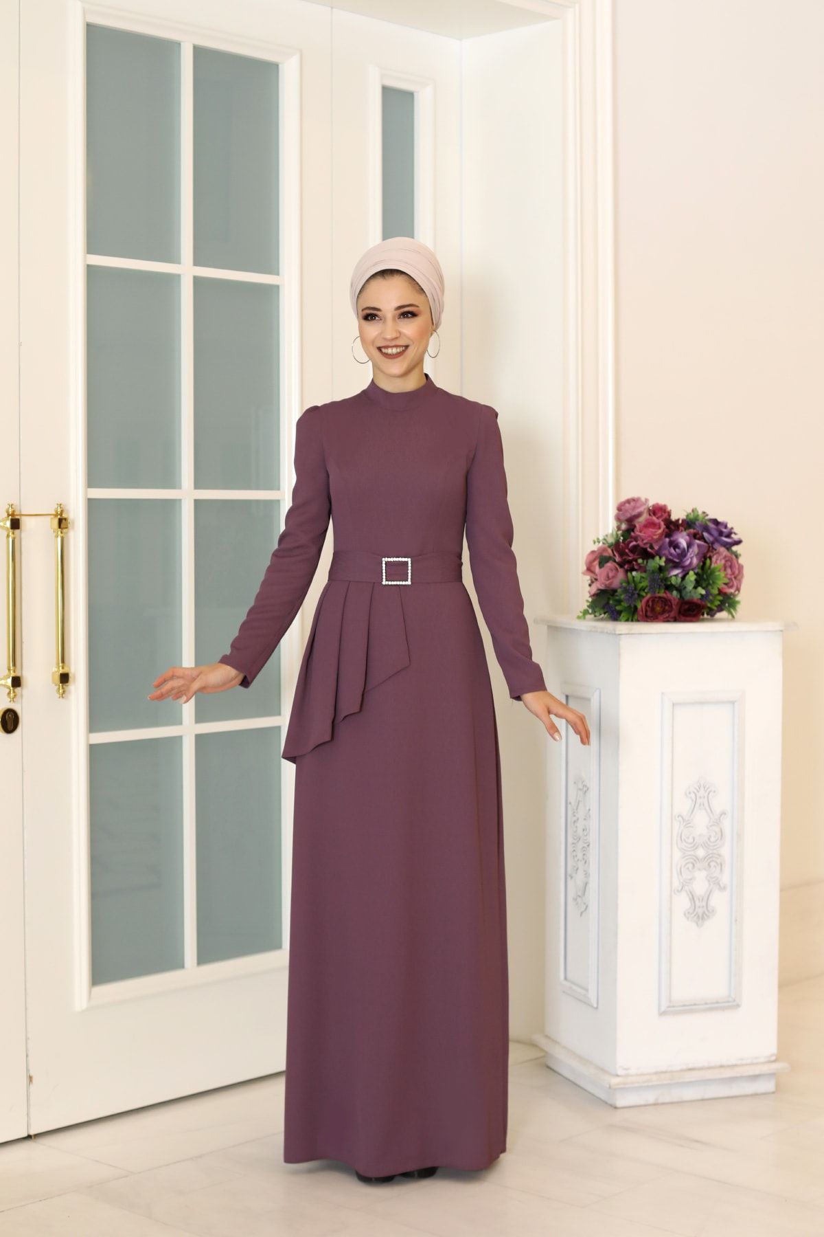 Dress Life Ceyda Elbise Mor
