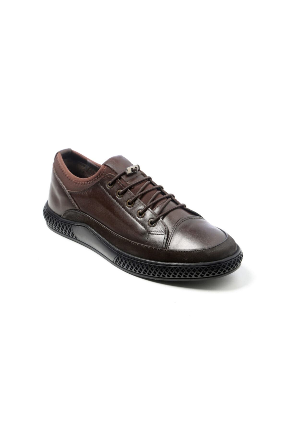 John May Erkek Günlük Ayakkabı Ka-c2801 Tekstıl Casual Ayakkabı Kahve Nubuk+kahve Bambı