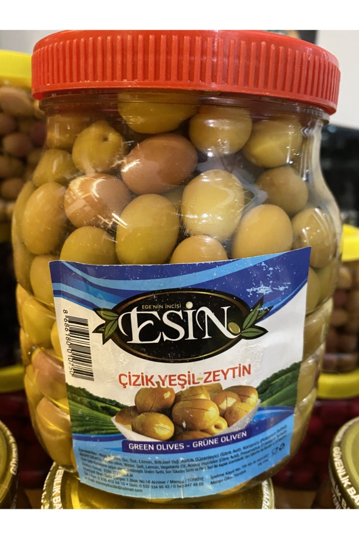 Esin Zeytin Edremit Çizik Zeytin Xl 1kg