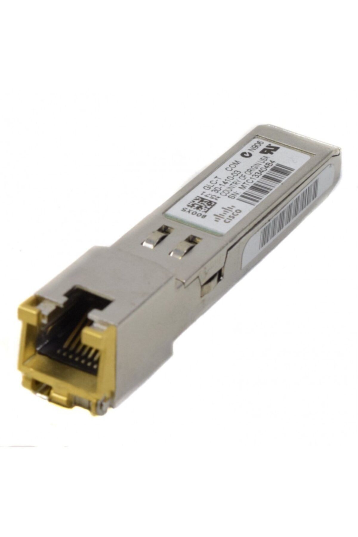 Cisco Glc-t= 1000base-t Sfp Transceiver Module, Copper Rj-45, Max 100mt