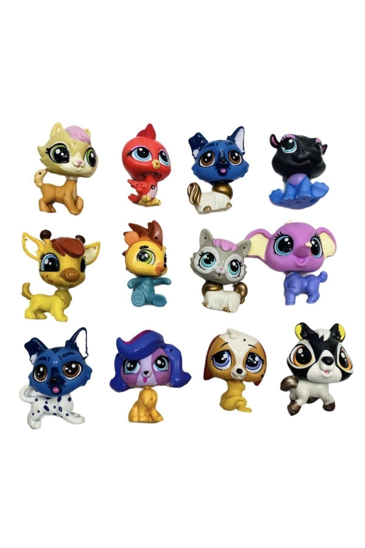 Minişler Pet Shop Littlest Pets Shop Lps Minişler 12 Adet Miniş Büyük Boy