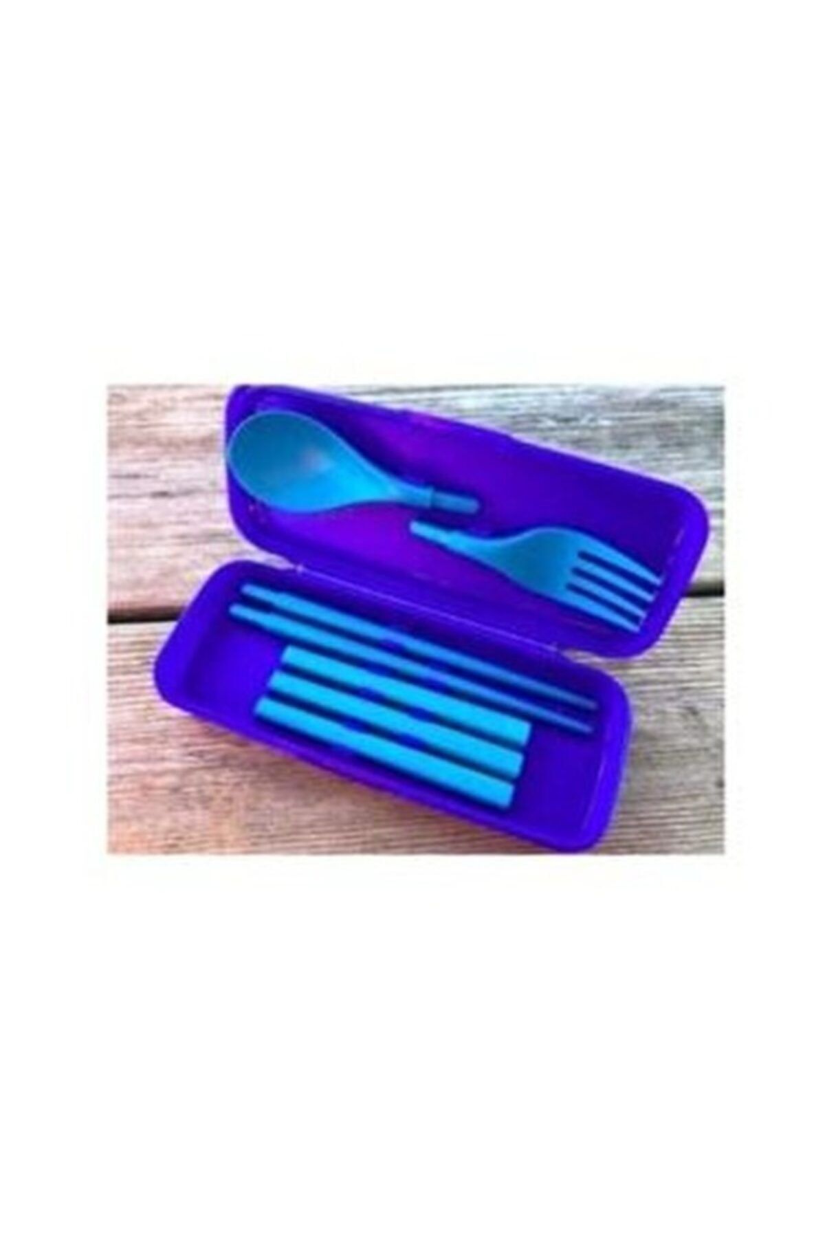 Tupperware Taşınabilir Kutulu Çocuk Çatal Kaşıklı Set