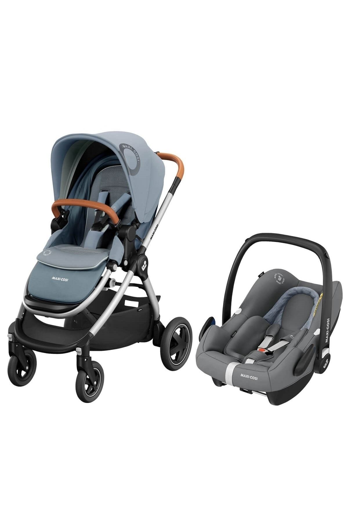 MAXİCOSİ Adorra-rock Travel Sistem Bebek Arabası Essential Grey