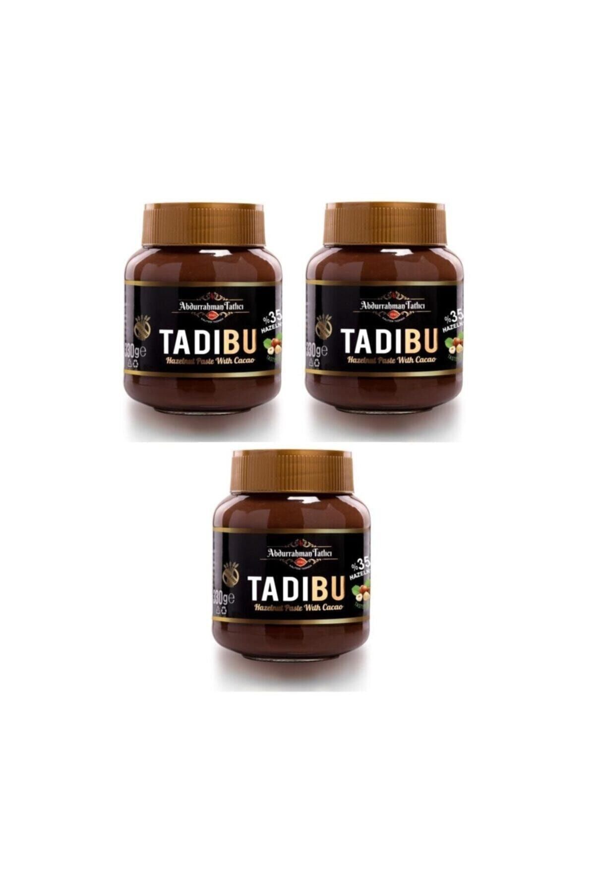 Abdurrahman Tatlıcı Tadıbu Kakaolu Fındık Ezmesi 3 Adet 330 gr
