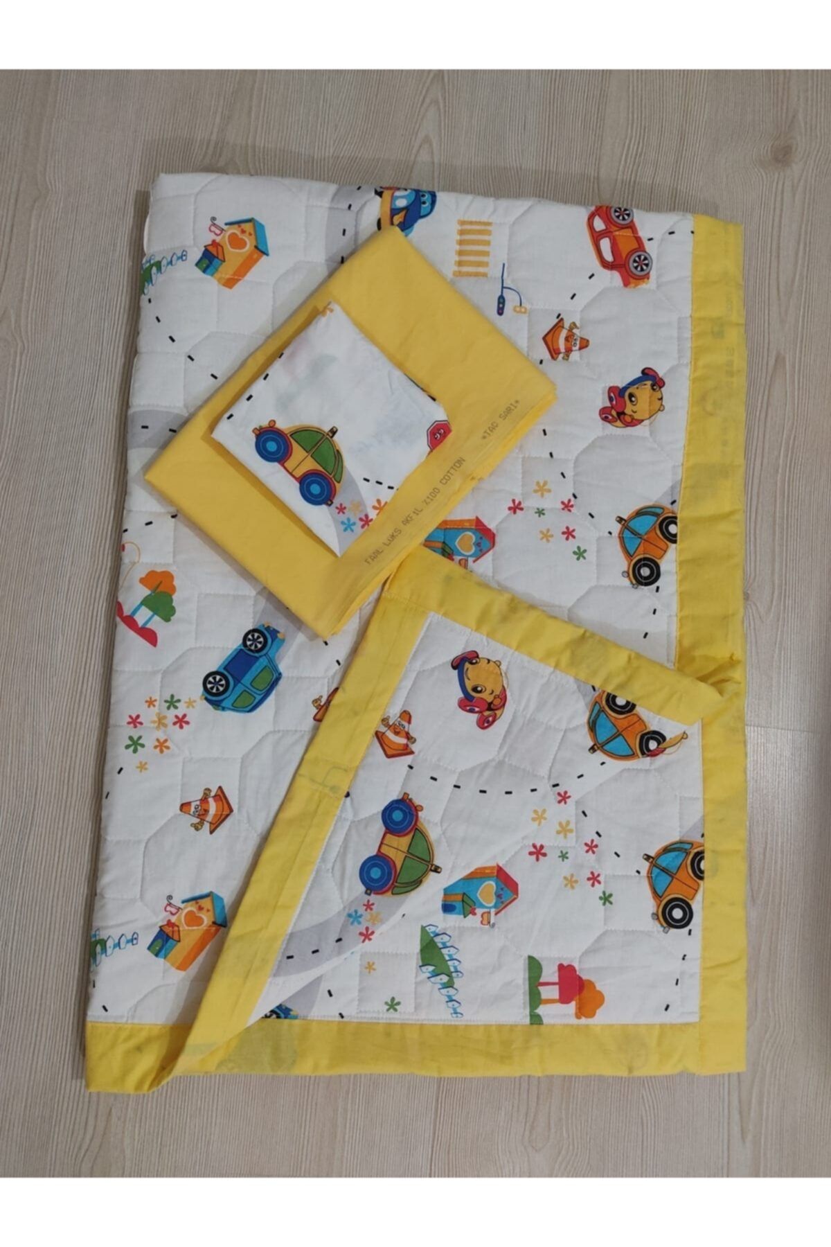 ALİ'Ş BABY Çift Taraflı Mevsimlik Pike Takımı