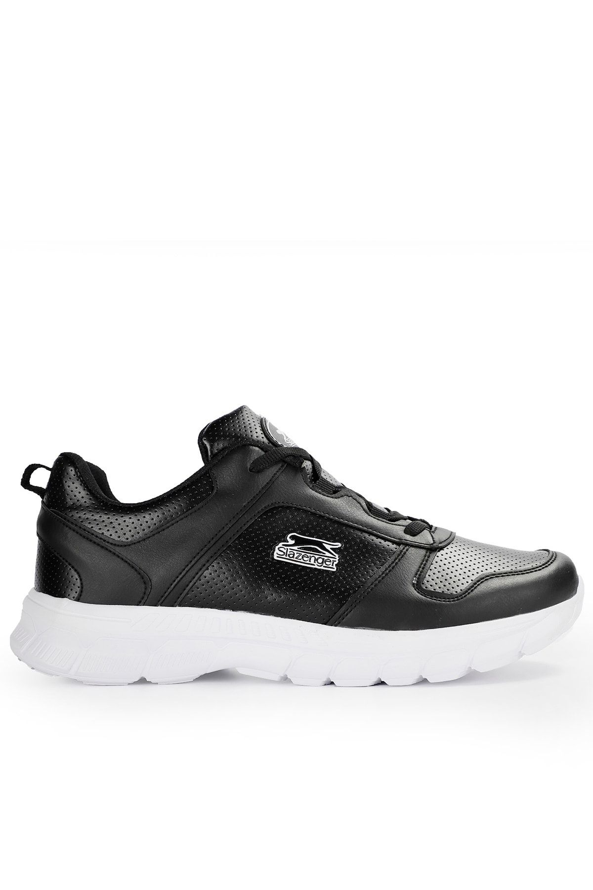 Slazenger Sesto Sneaker Unisex Ayakkabı Siyah / Beyaz