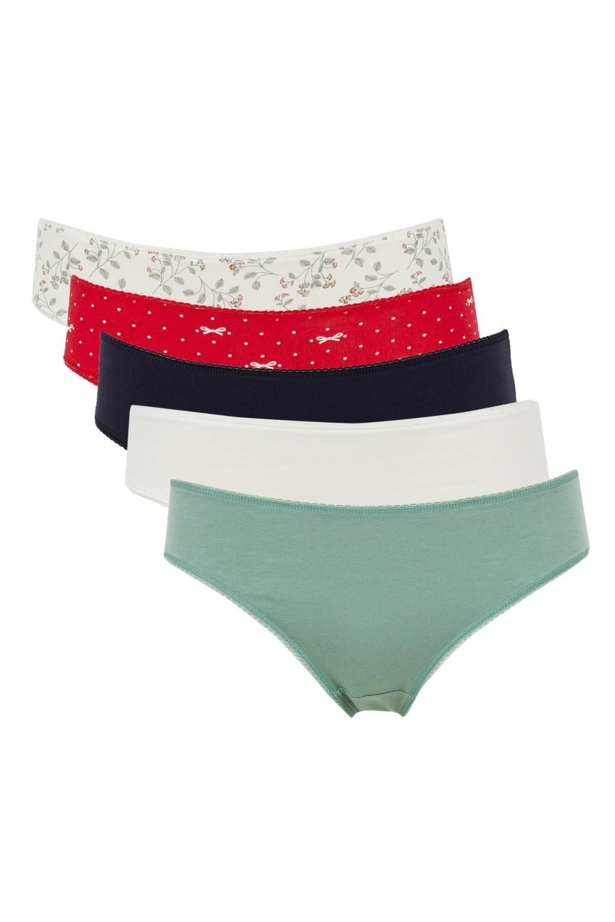 DeFacto Fall In Love 5'li Paketli Slip