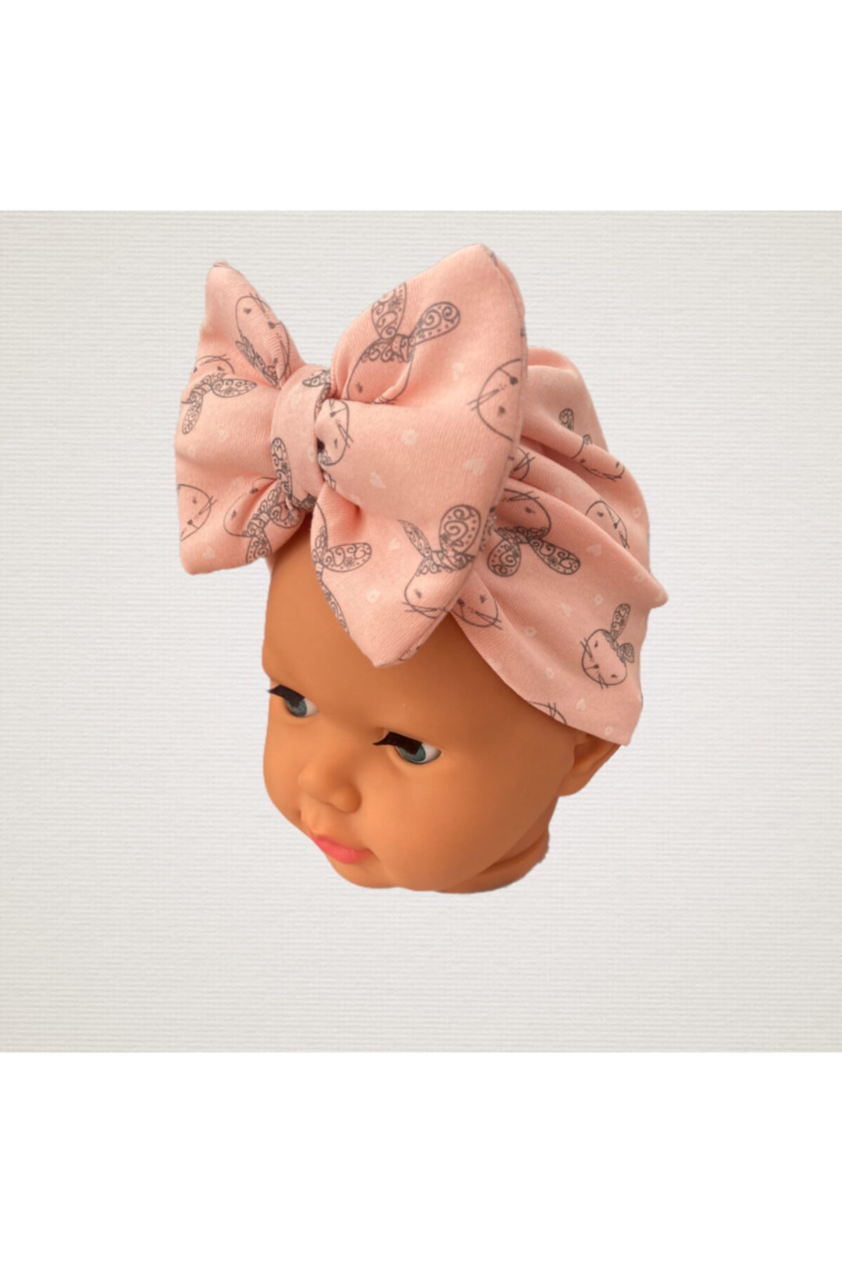 ÖZLEM BEBE Tavşan Desen Bone