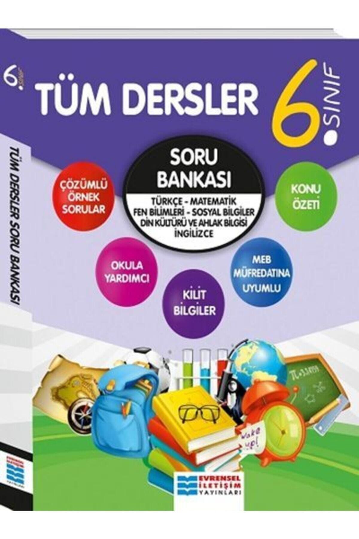 Evrensel İletişim Yayınları 6. Sınıf Tüm Dersler Yeni Nesil Soru Bankası