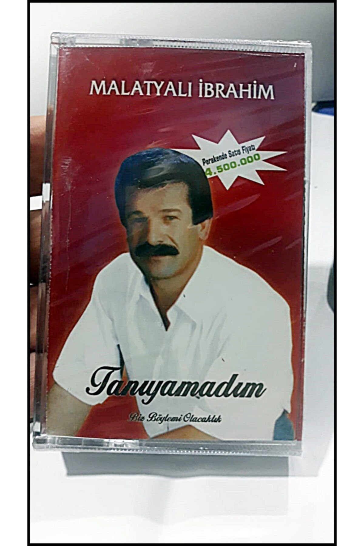 GÖKDEMİR Malatyalı Ibrahim Tanıyamadım Albümü Orjinal Kaset