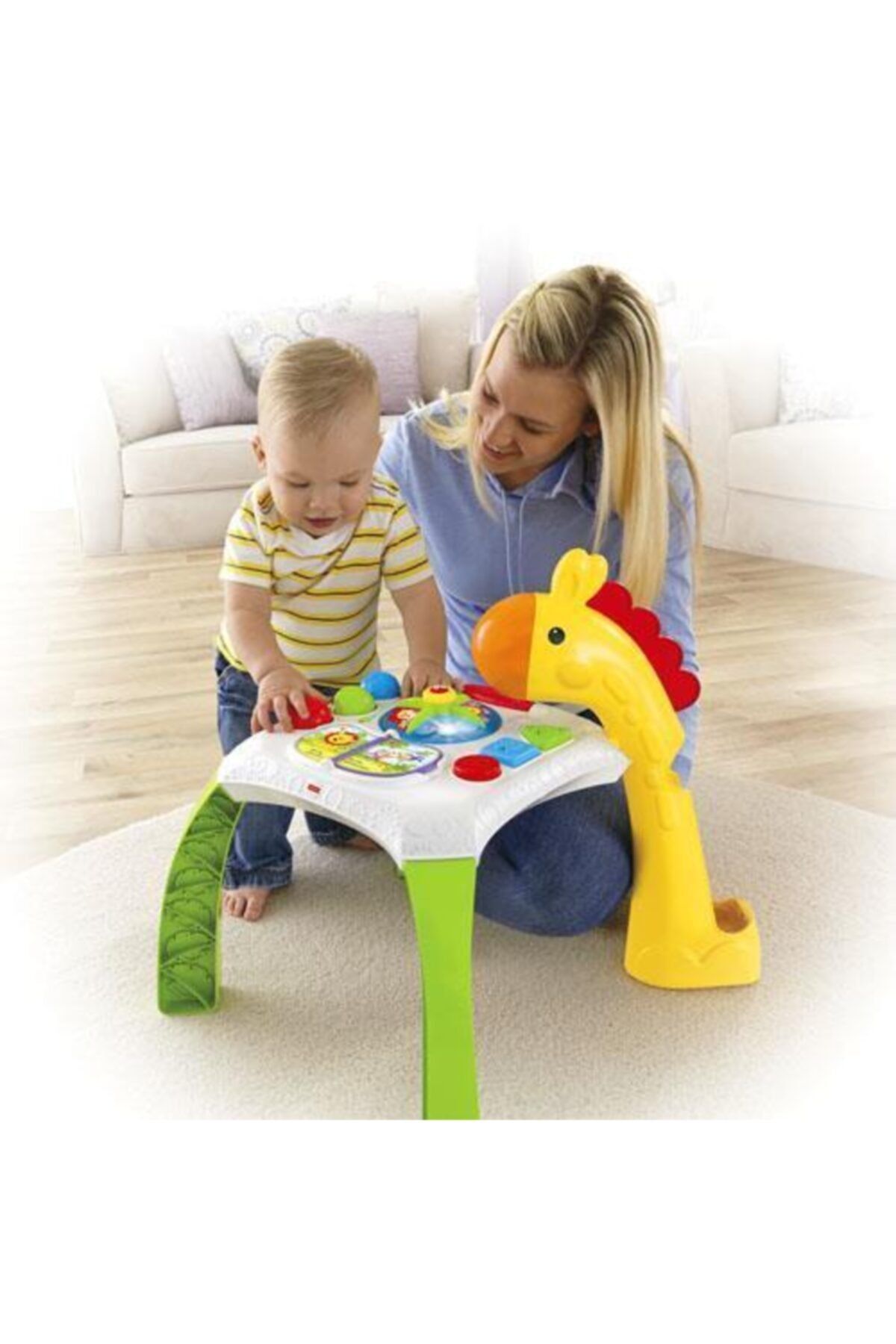 FISHER PRICE Melodili Zürafa Aktivite Masası Ccp66