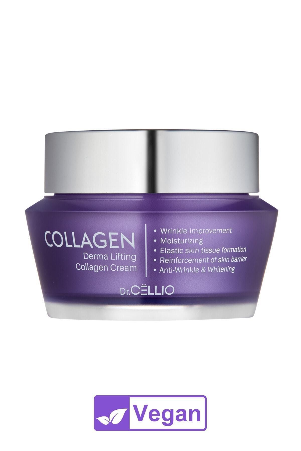 DR. CELLIO Sıkılaştırıcı Elastikiyet Arttırıcı Saf Kolajen Derma Lifting Krem