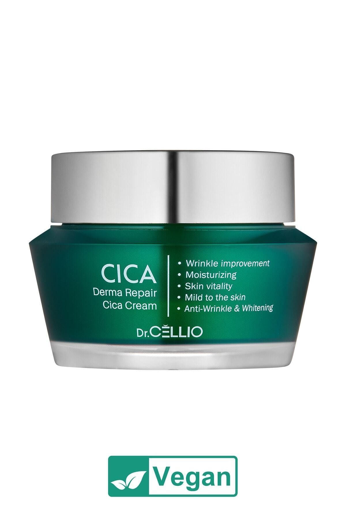DR. CELLIO Yoğun Cilt Onarıcı Nemlendirici Akne Ve Leke Karşıtı Cica Derma Repair Krem