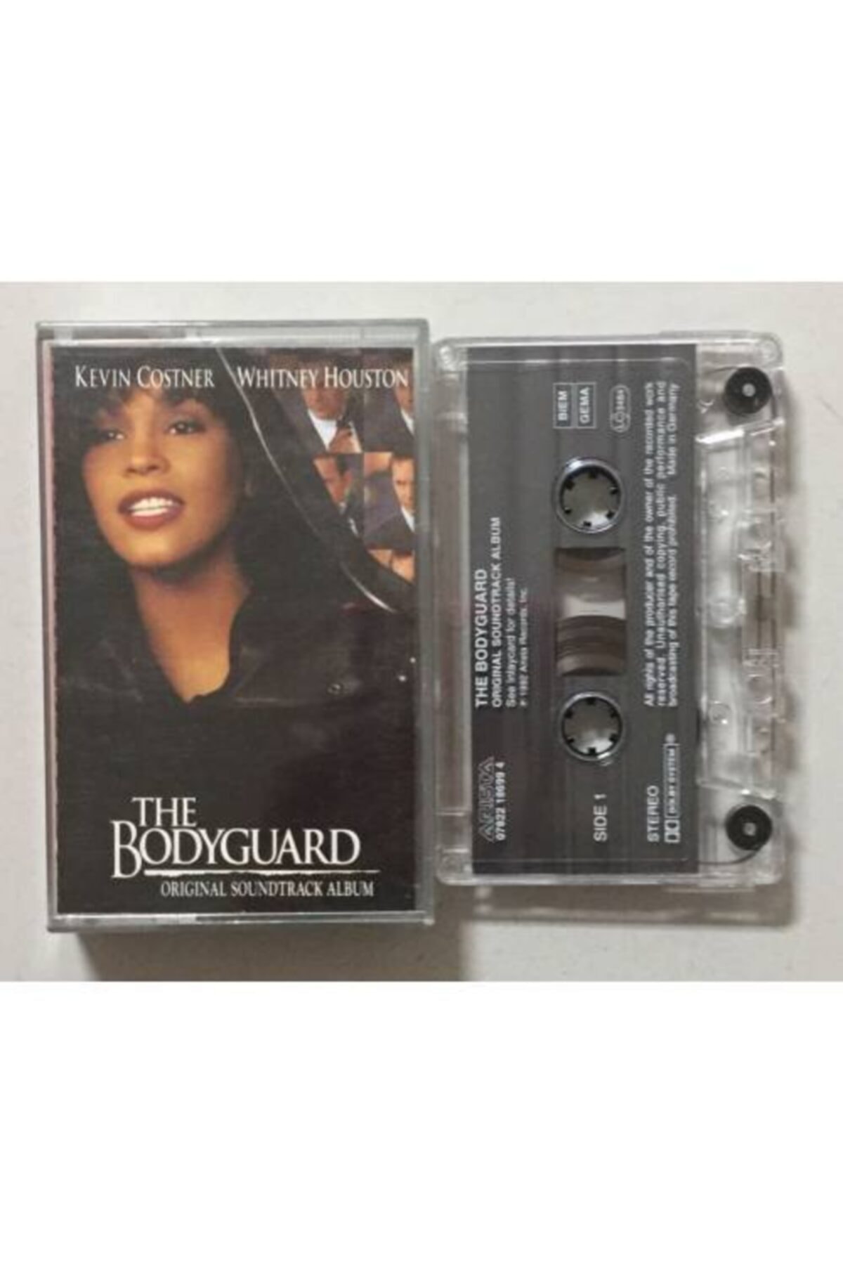 Plakevi İzmir The Bodyguard Original Soundtrack Album Kaset